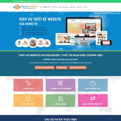 theme wordpress dịch vụ thiết kế web