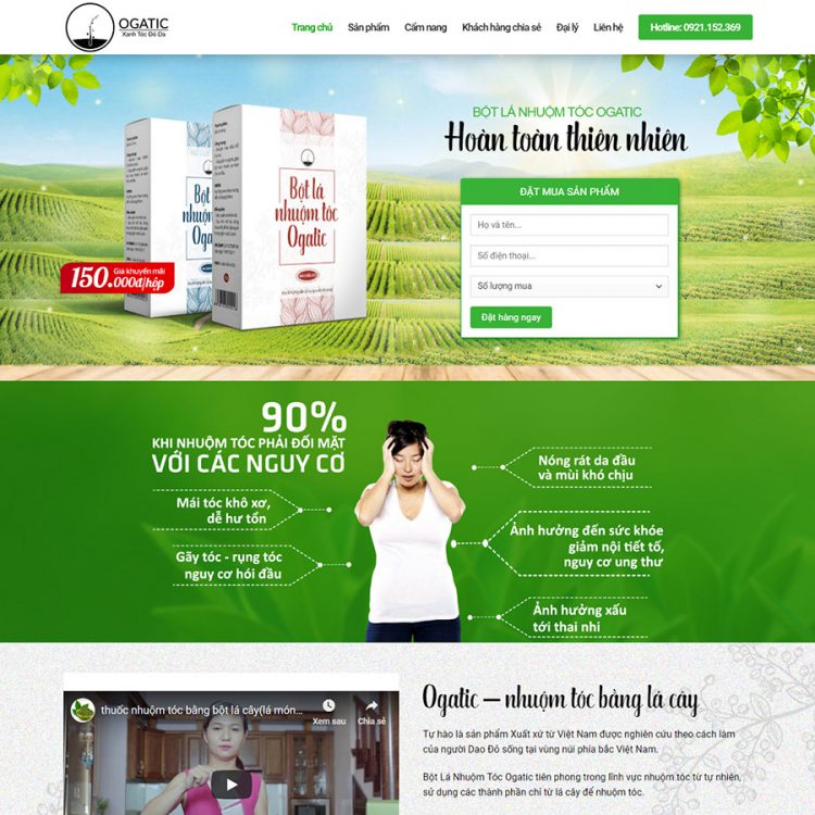 theme wordpress dược phẩm 01