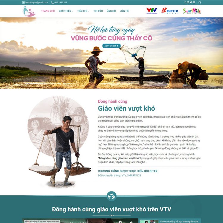 Theme wordpress tổ chức sự kiện 02